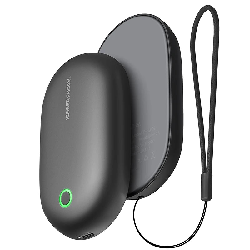 Cute Mini Outdoor Rechargeable Hand Heater Packs Hot Hands Packs Magnetic 5000Mah Pocket Heated Hand Warmer for Winter